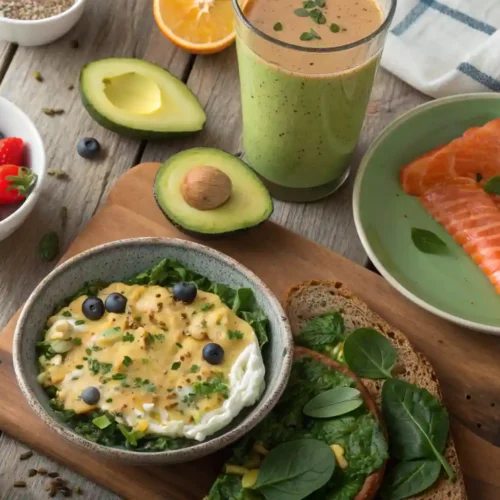 High Protein Breakfast Items