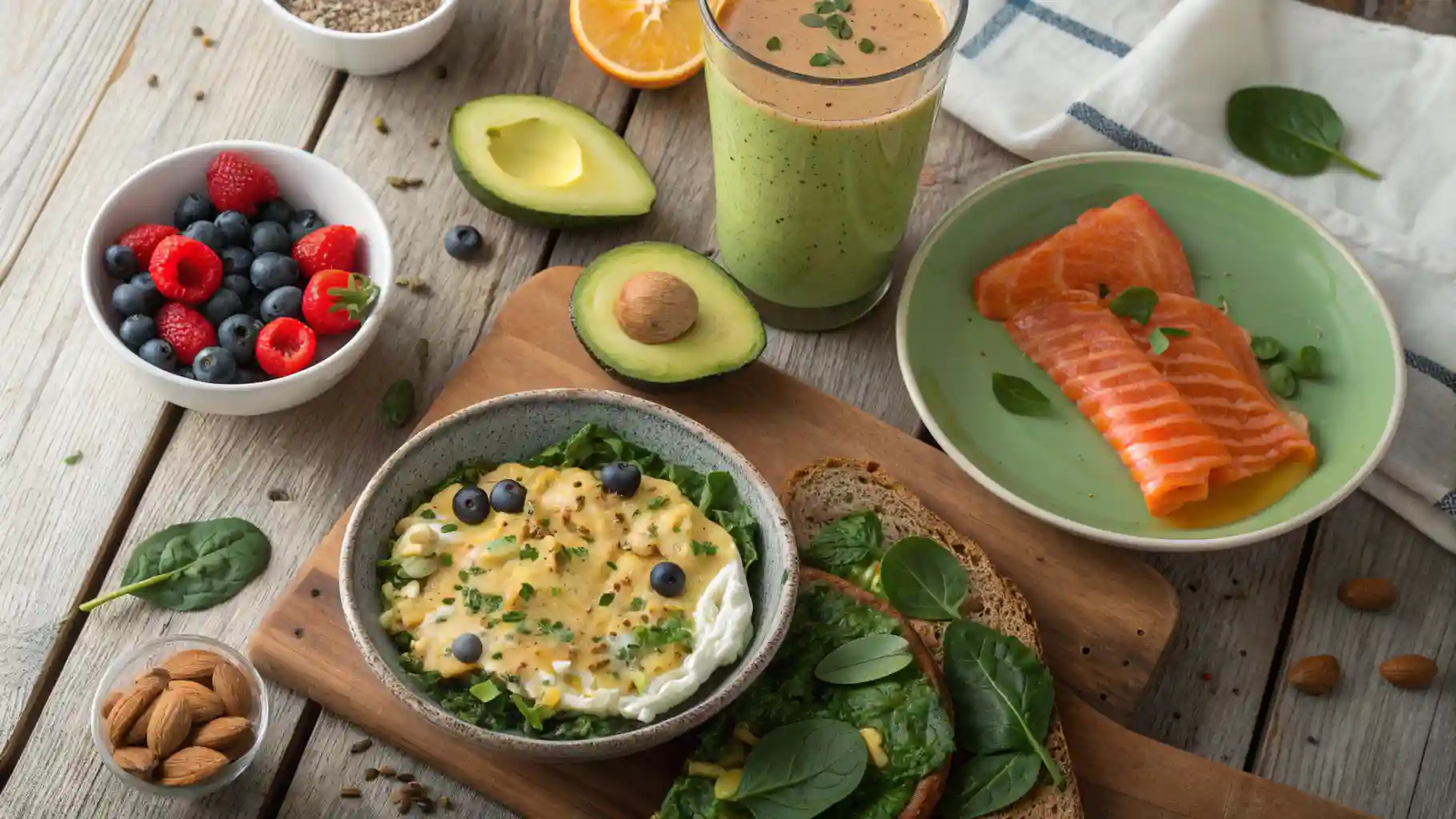 High Protein Breakfast Items