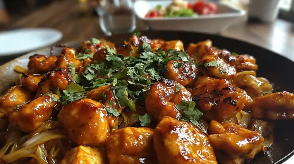 Easy Texas Roadhouse Butter Chicken Skillet 25 Minutes Flat lay of Texas Roadhouse Butter Chicken Skillet ingredients including raw chicken breasts, olive oil, butter, honey, smoked paprika, garlic, black pepper, salt, and fresh parsley.
