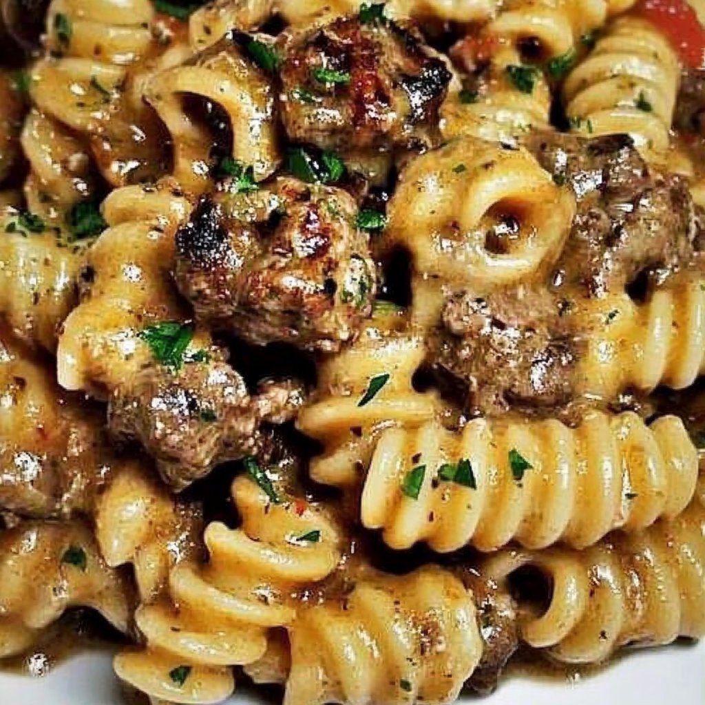 Creamy Paprika Steak Shells: Rich and Smoky Comfort in a Bowl