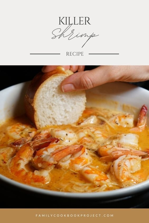 Killer Shrimp Recipe - from the Alex & Hana's Family Cookbook Killer Shrimp Recipe - from the Alex & Hana's Family Cookbook